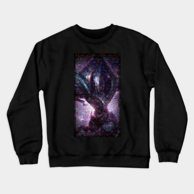 Azir Mosaic Portrait 2 Crewneck Sweatshirt by nowtfancy